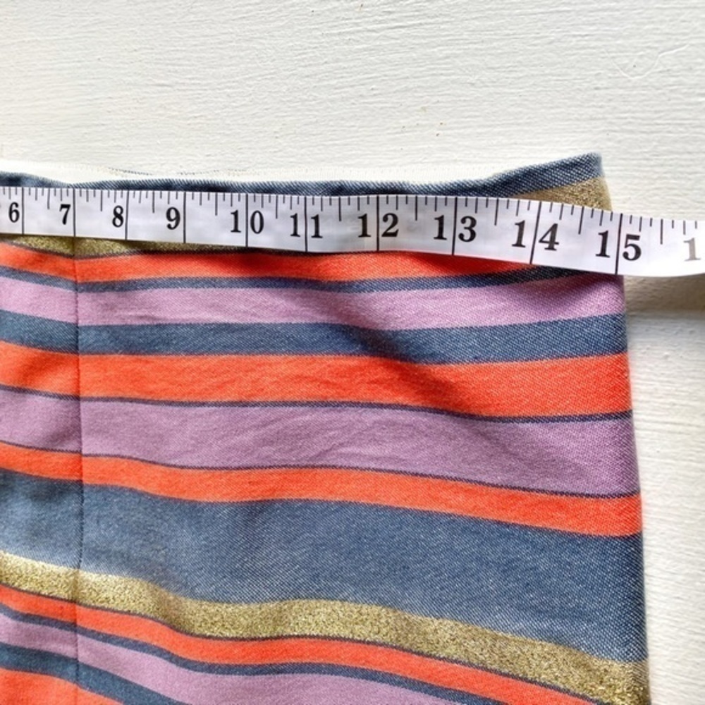 JCrew Striped Multicolored Mini Skirt - Picture 5 of 7